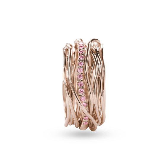 Anello Rubinia Donna Luce in Oro rosa Zaffiro AN127RZR - AN127RZR